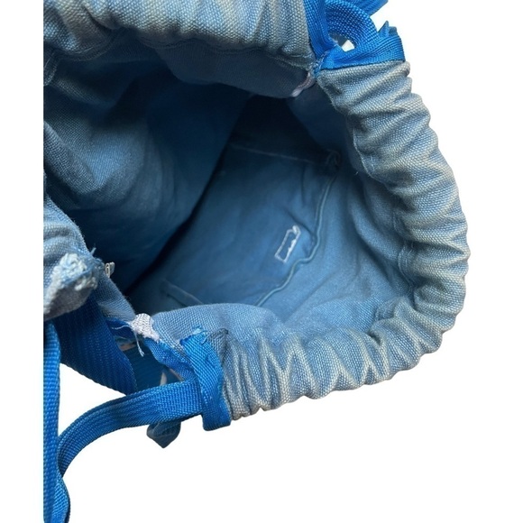 TIMBERLAND | VINTAGE TIMBERLAND DENIM DRAWSTRING BACKPACKS BAG - Picture 4 of 6